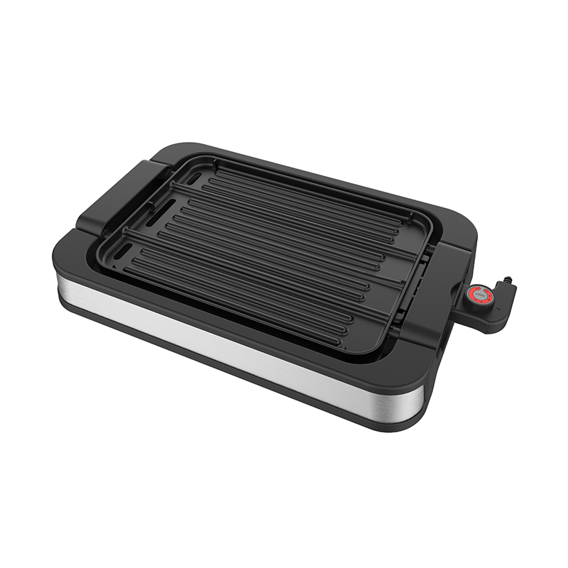 شواية كهرباء ريبون 11x15.5 بوصة - 2000 واط - فضي وأسود - RE-5-078