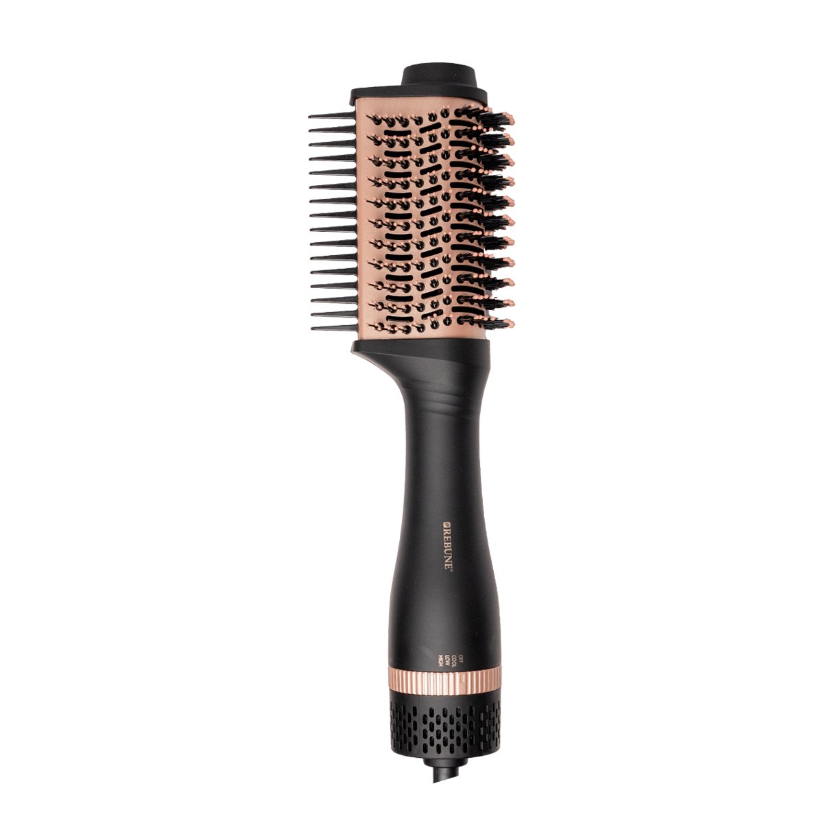 ريبون استشوار شعر احترافي 3 مستويات حرارة - 1200 واط - أسود - RE-2137