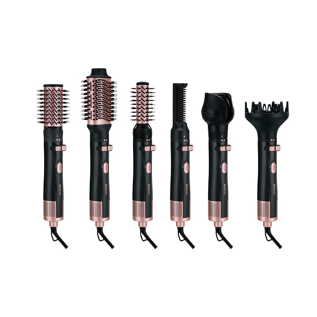 ريبون مصفف شعر اوتوماتيك احترافي 6 في 1- 1200 واط - RE-2158
