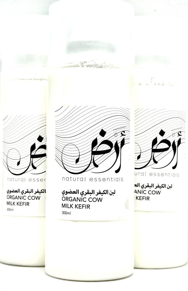 لبن الكيفر البقري العضوي