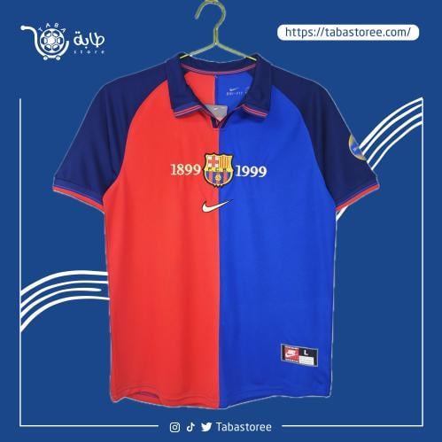 تيشيرت كلاسيك برشلونة 1999