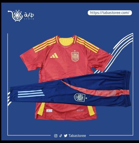 طقم تدريب منتخب اسبانيا الاساسي 2024-2025