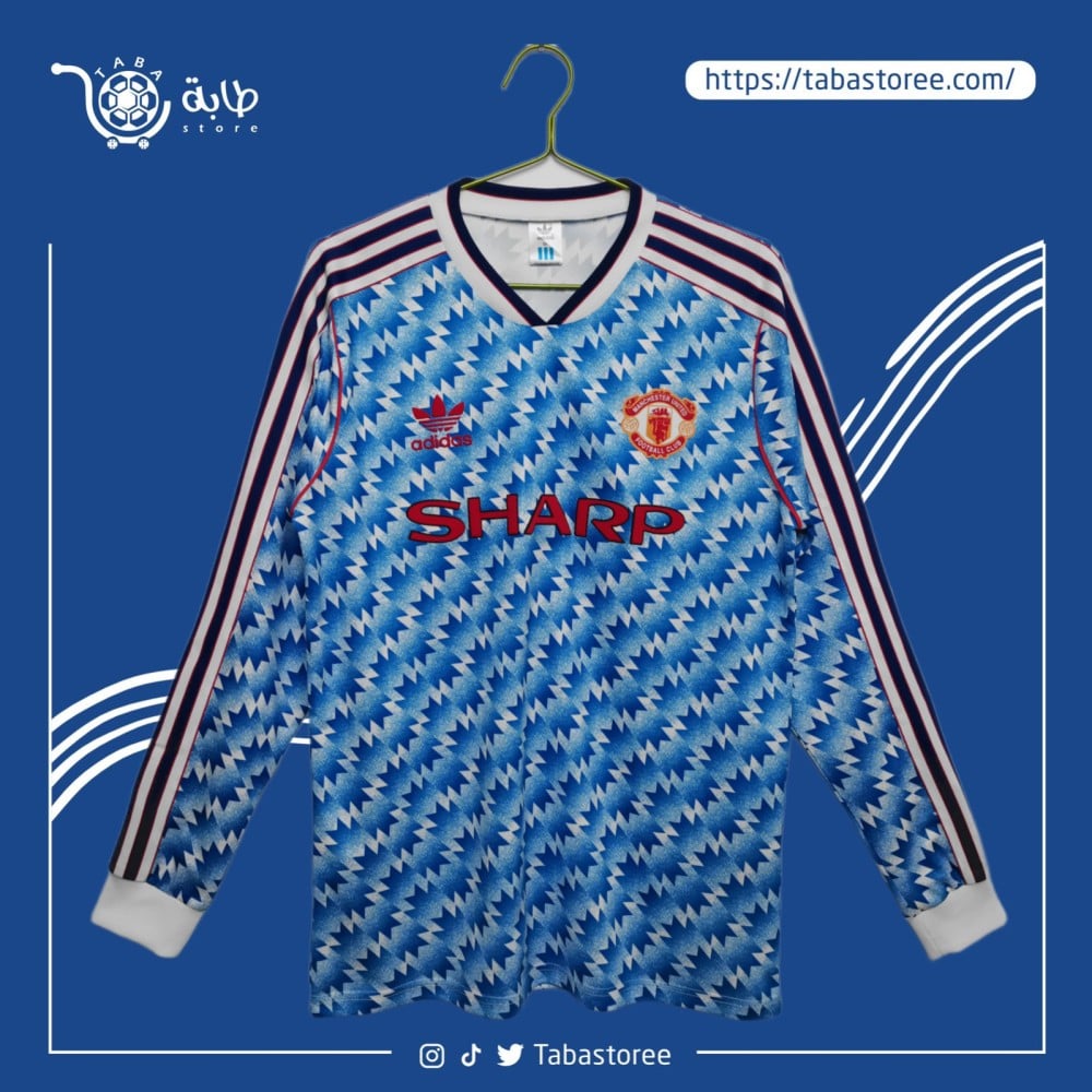تيشيرت كلاسيكي مانشستر يونايتد 1990