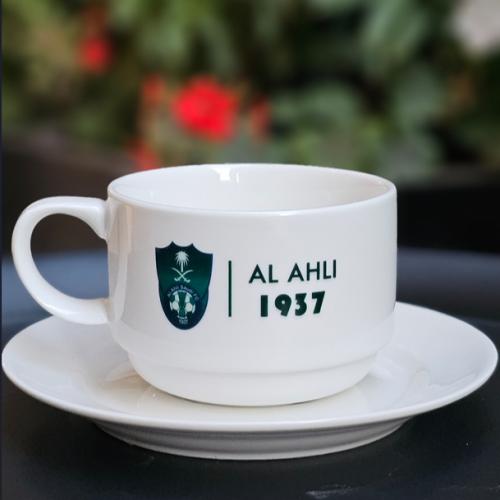 كوب الاهلي مع صحن