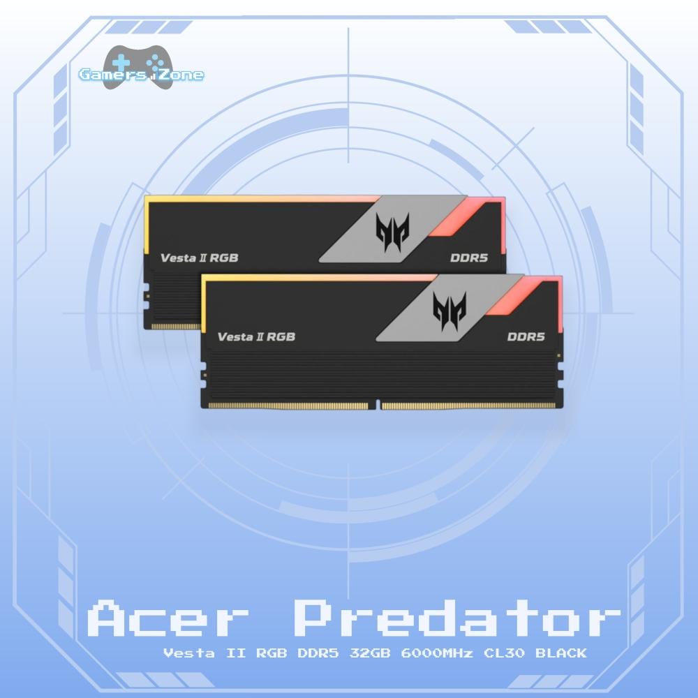 Acer Predator Vesta II RGB DDR5 32GB 6000MHz BLACK - جيمرز
