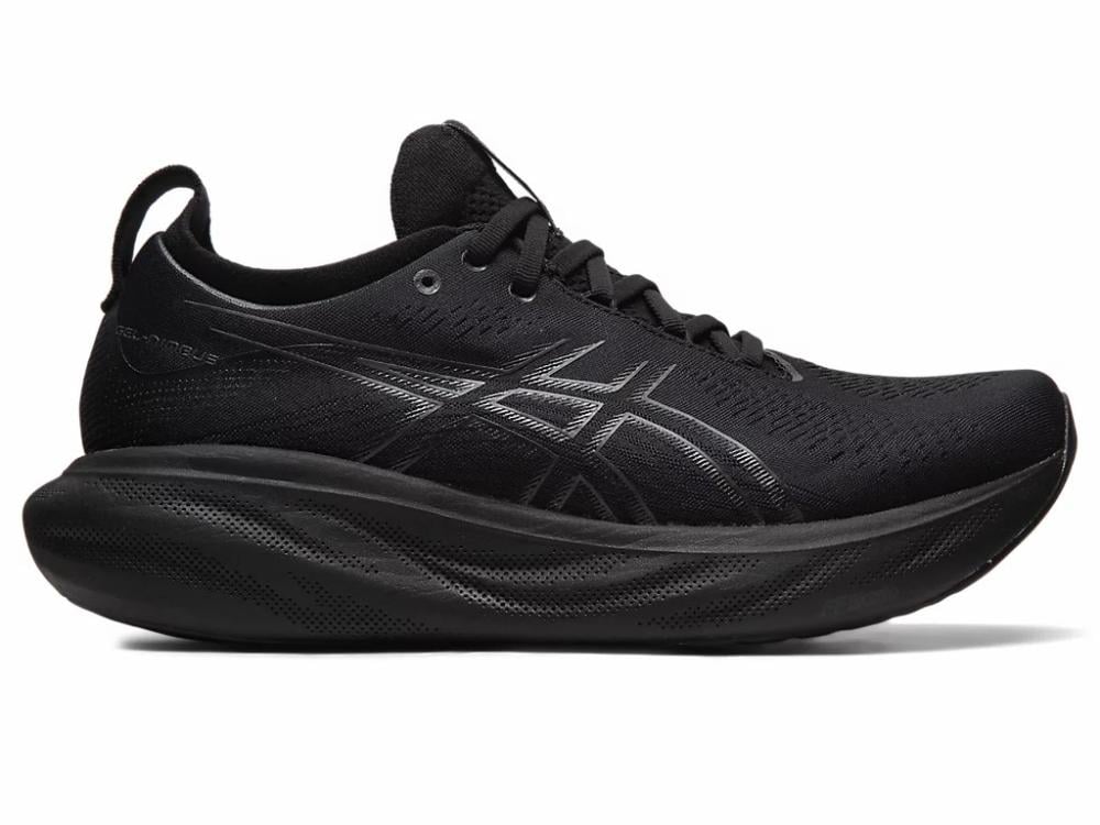 Asics Gel Nimbus 25 Running Shoes Black fit iqu