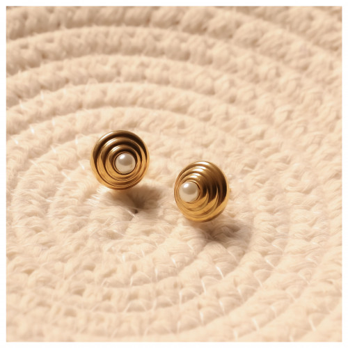Pearl On Top Earrings