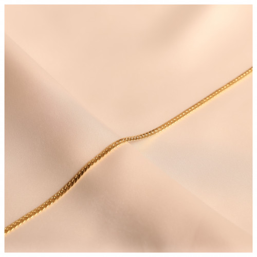 Thin Curb Bone Necklace