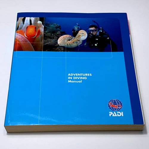 كتاب دورة غواص مياه مفتوحة متقدم انجليزي