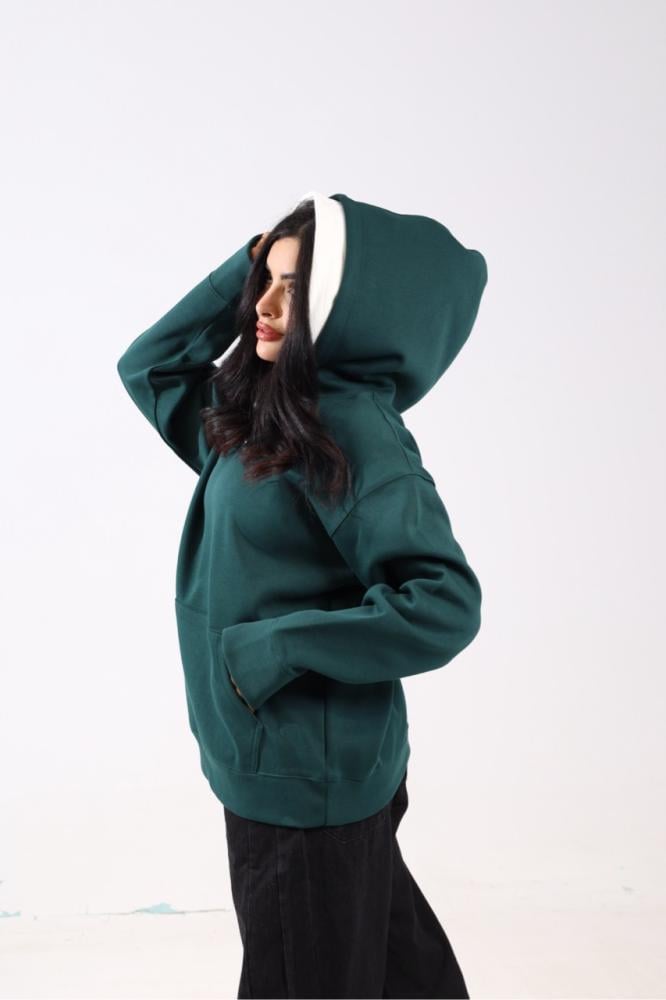 هودي دبل كاب اخضر