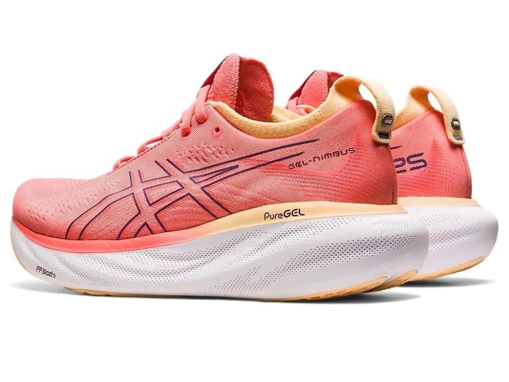 ASICS Gel-Nimbus 25 – Coral/Orange