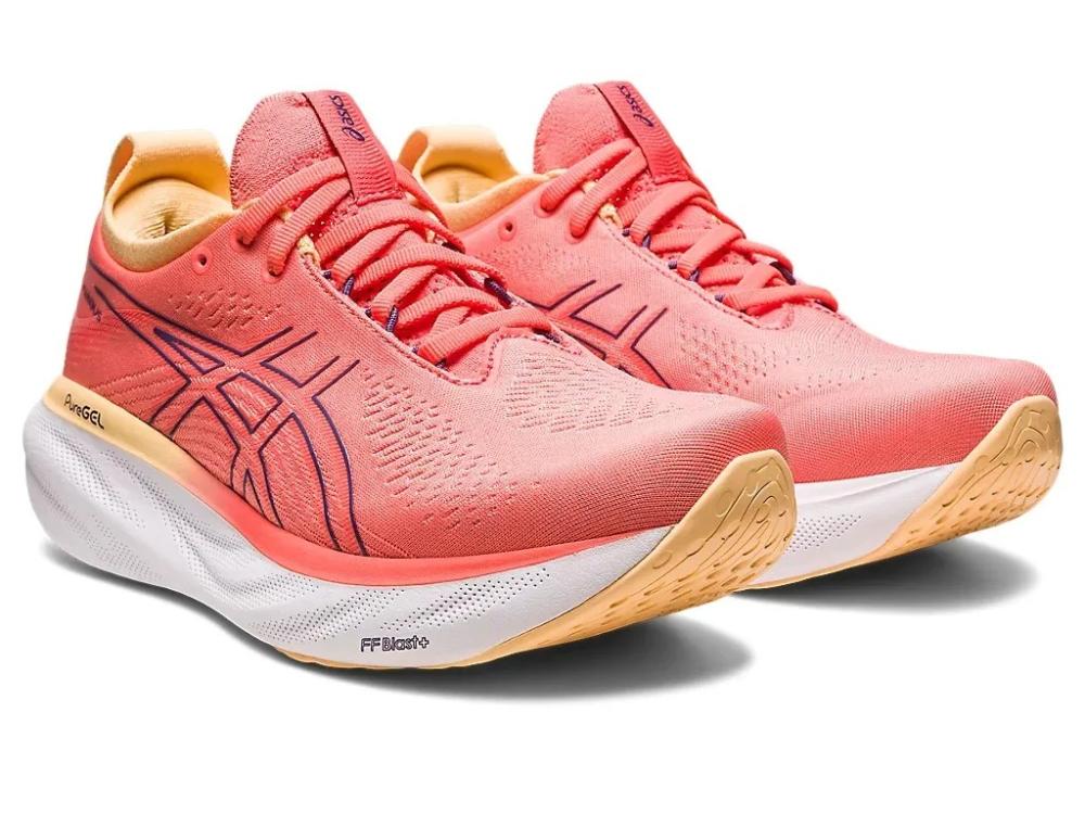 ASICS Gel-Nimbus 25 – Coral/Orange