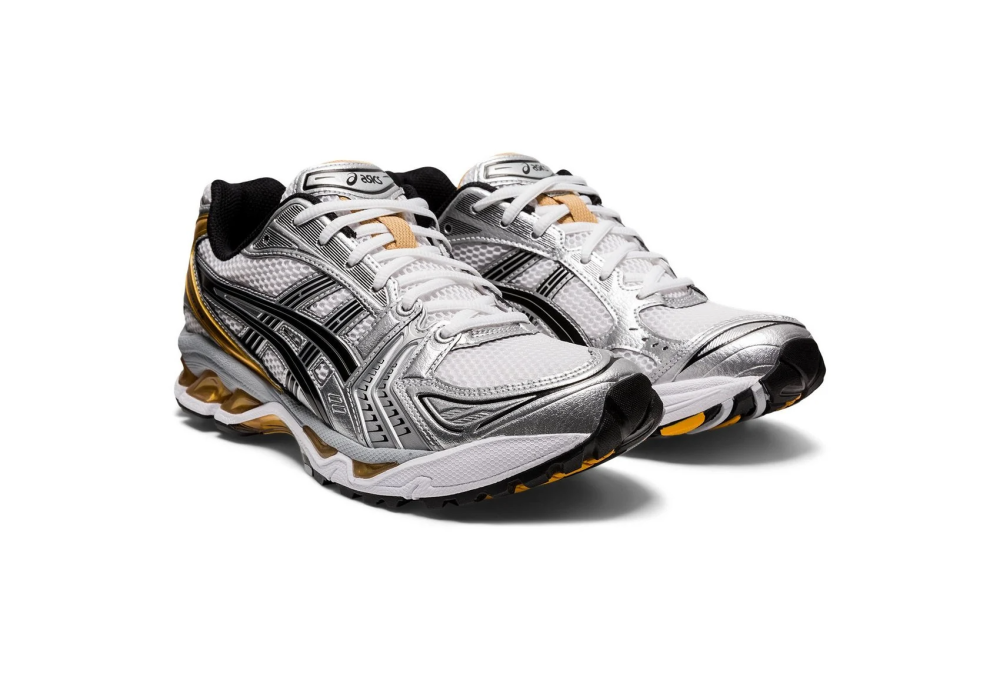 ASICS Gel-Kayano 14 – Silver/Black Gold