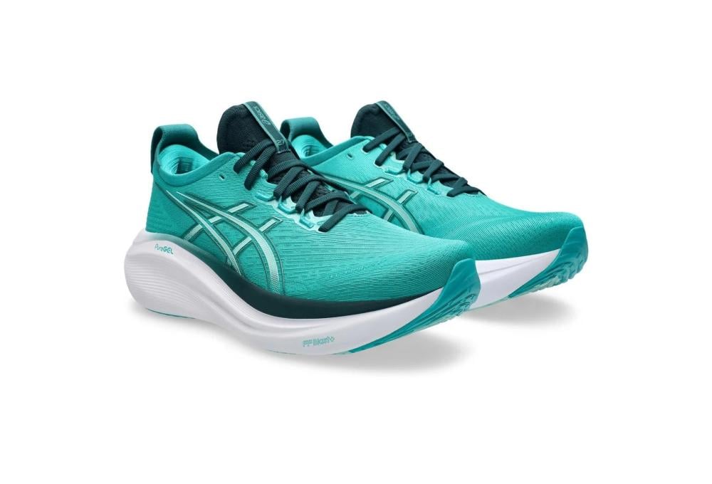 ASICS GEL-NIMBUS 27  WAVE TEAL/SAXON GREEN – Master Quality