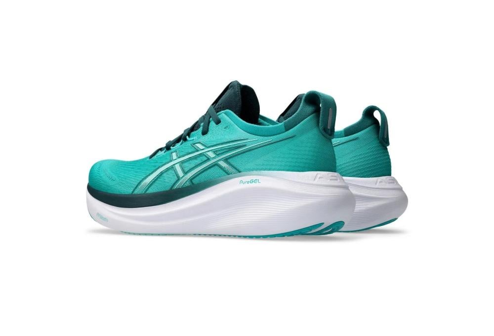 ASICS GEL-NIMBUS 27  WAVE TEAL/SAXON GREEN – Master Quality