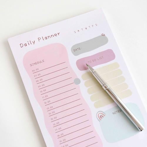 ورق ملاحظات Day Planner