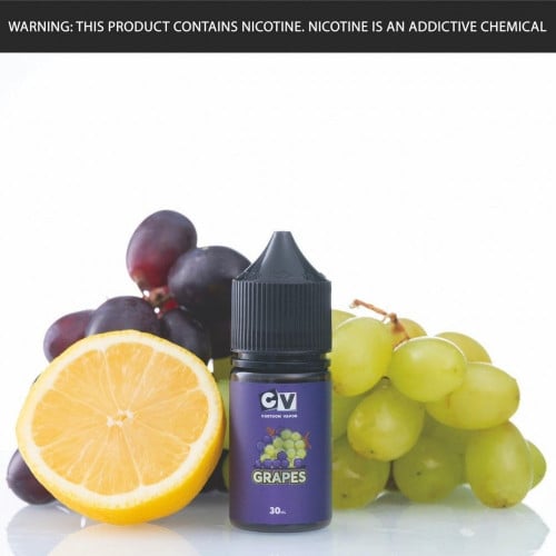نكهة سولت العنب الأزرق مع قطع الثلج الباردة CV – Mega Grape ICE