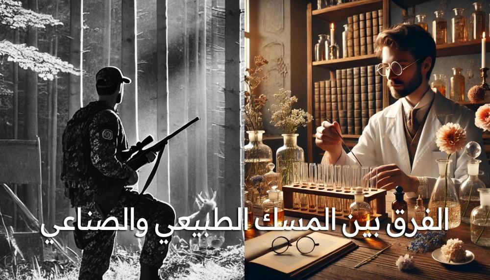 الفرق بين المسك الطبيعي والصناعي