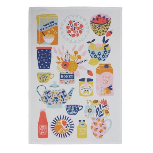 مفرش برسومات مطبخ