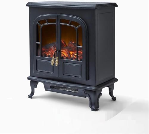 مدفئه اسود بمقبض ذهبي