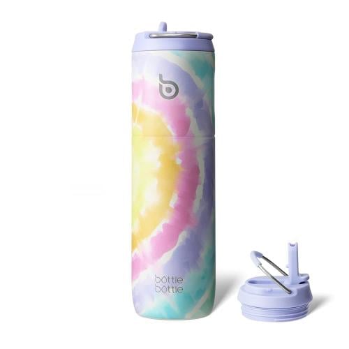 زجاجه ماء ملونه