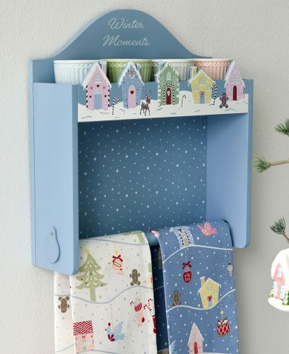 حامل ورف مطبخ laura dusty