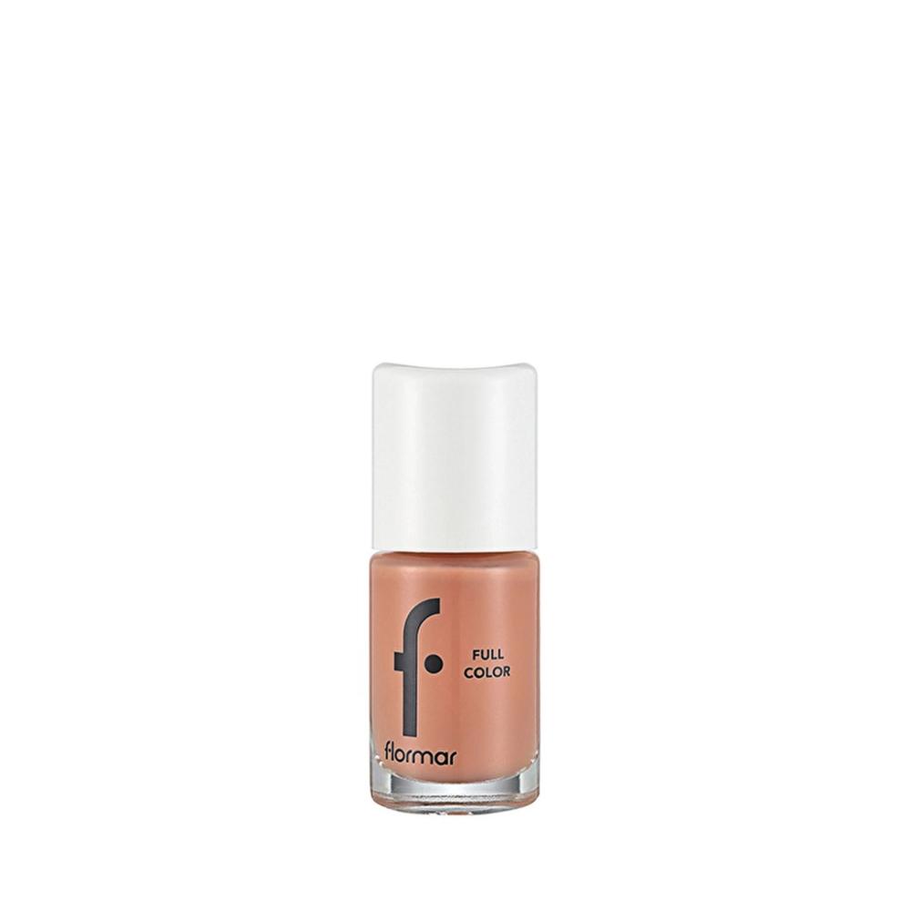 Flormar Full Color Ekstra Yoğun Pigmentli Oje FC45 Peach Sparkler  - تغطية عالية ولمعان فاخر - Gratis - تركي أصلي