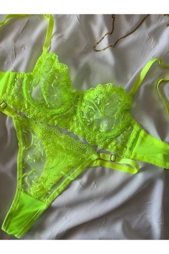 مجموعة الصدرية بدون غطاء من Rozenin LINGERIE - أصل...