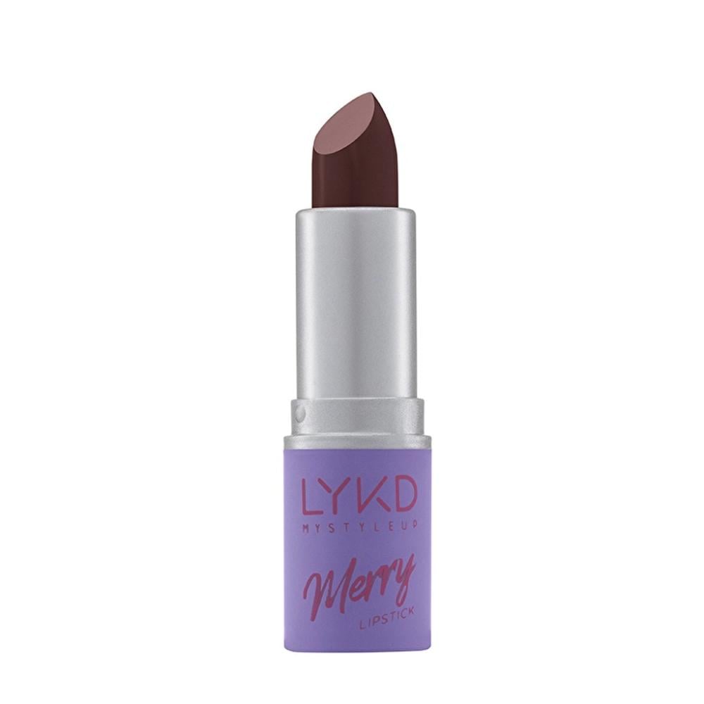 أحمر شفاه LYKD Merry 584 Light Mulberry - لون توت فاتح كريمي - gratis - تركي أصلي