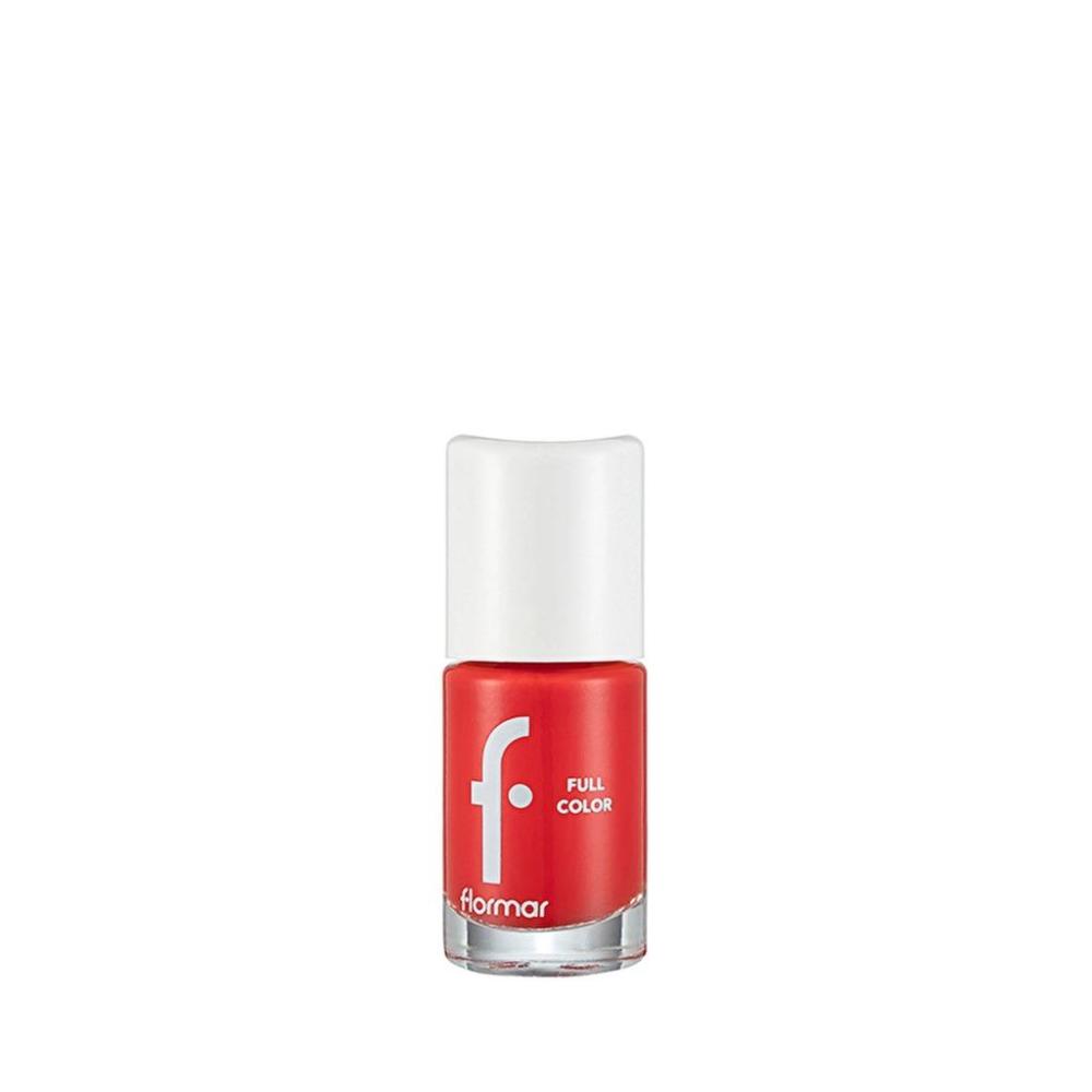 Flormar Full Color Ekstra Yoğun Pigmentli Oje FC45 Peach Sparkler  - تغطية عالية ولمعان فاخر - Gratis - تركي أصلي