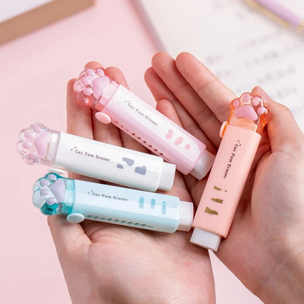 قلم ممحاه على شكل قطة