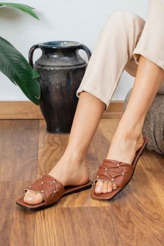 FUGA MODA حذاء لافيزي بسوار فردي