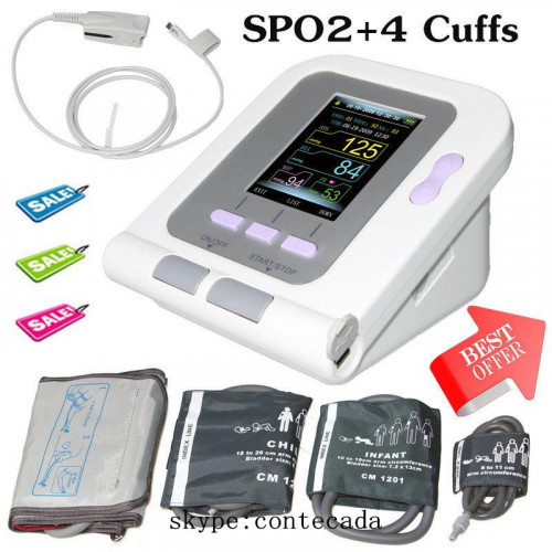 جهاز مراقبة ضغط الدم الرقمي CE 08A + أدوات طب الأط...