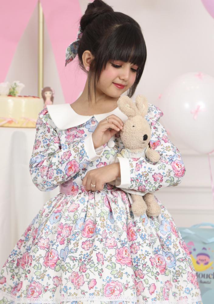 فستان ريفال + مشبك شعر