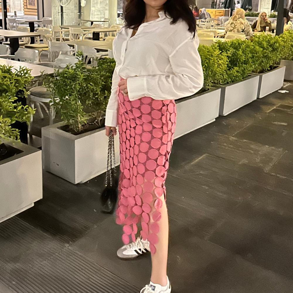 Cut-Out Skirt