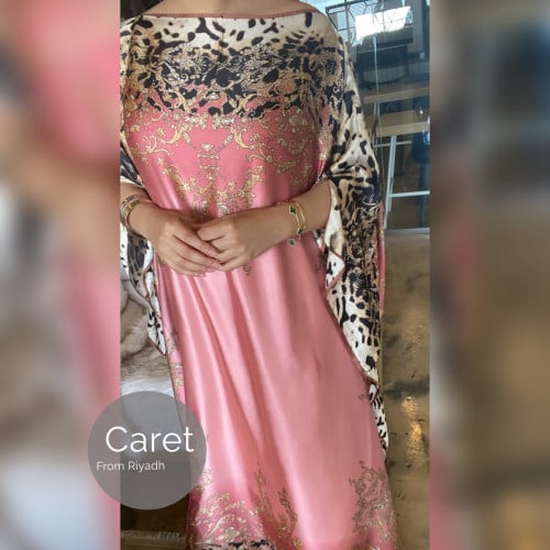 Silk Kaftan in Two Colors