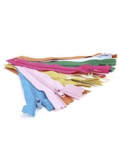 ٥ حبات سحاب سوستة مقاس 20 سم  (الوان مختلفة)