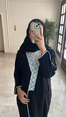 blue Abaya
