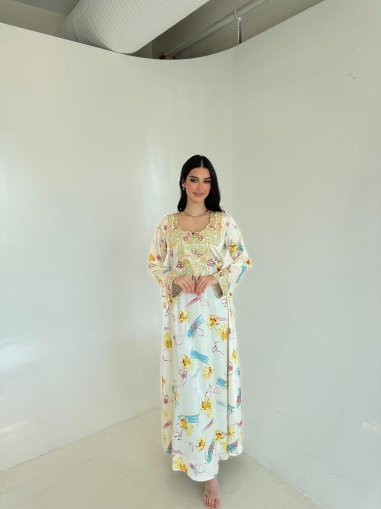 مخور شوق حرير إيطالي وتطريز فاخر | موديل ناعم ومريح