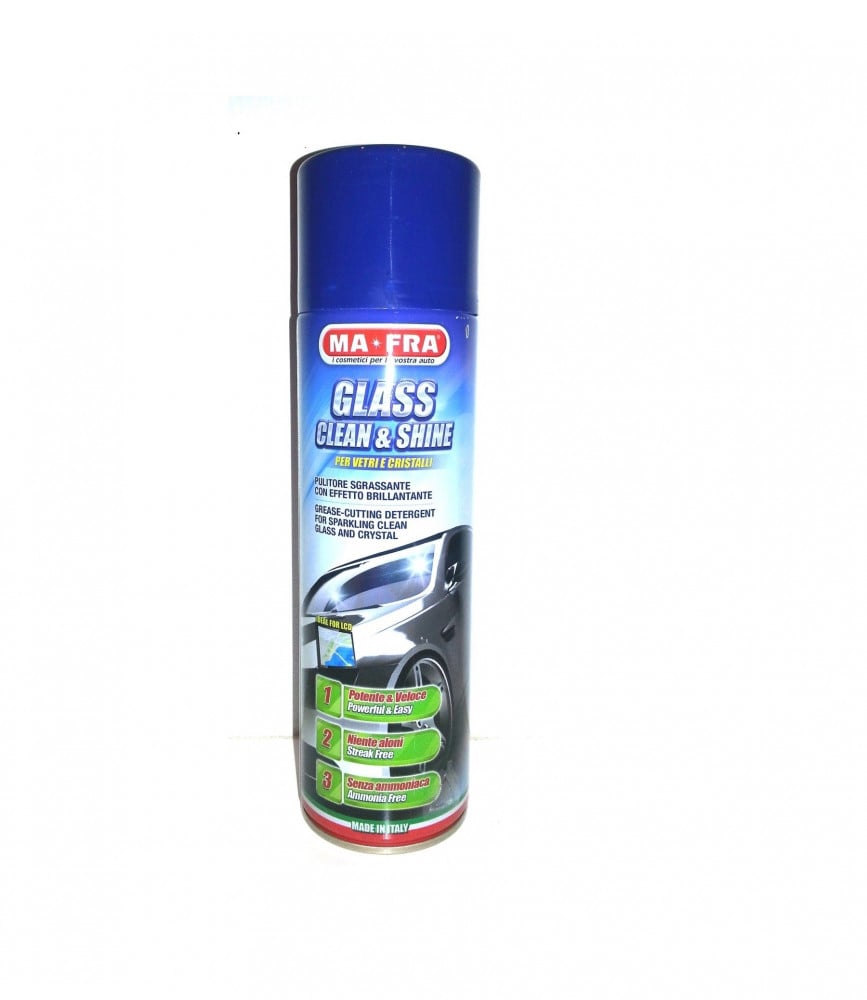 GLASS CLEANER pulitore vetri spray