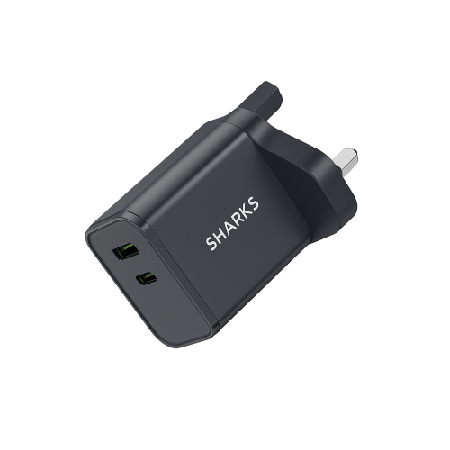 شاحن منزل 45 واط ( منفذين PD )