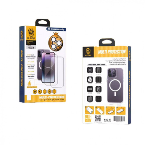 بكج حماية ايفون 8n1 ماركة S-TOP