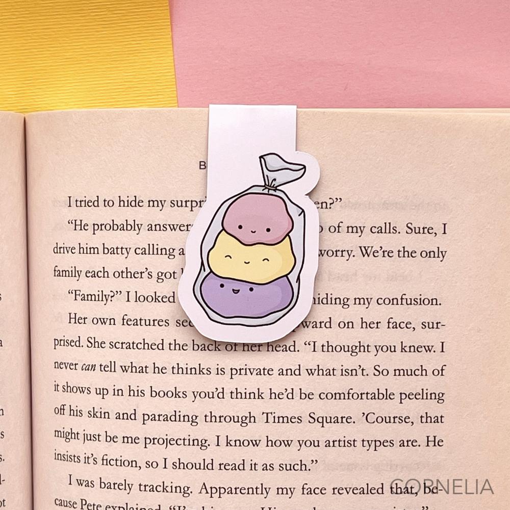 فاصل كتاب مغناطيس- Kawaii Candy Shop Cotton Candy Together