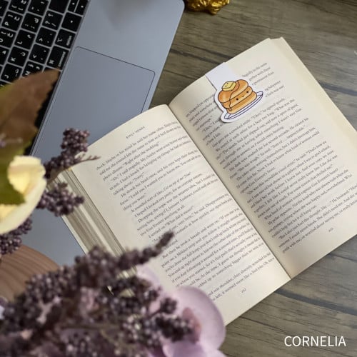 فاصل كتاب مغناطيس- Kawaii Breakfast Pancake