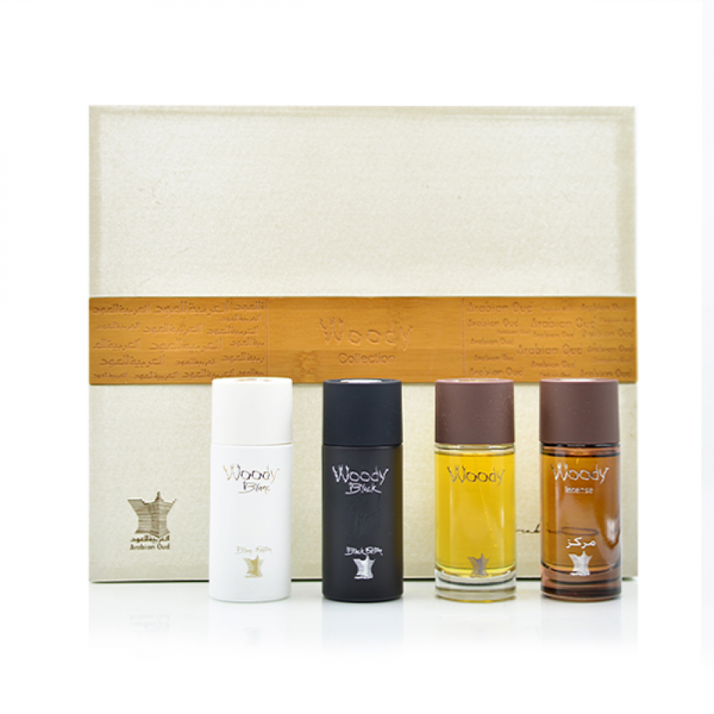Woody Collection Set 4 x 50 ml