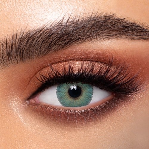 عدسات ملونة يومية لون لومير جرين من ذهب16-متوفر لدى متجر joelle