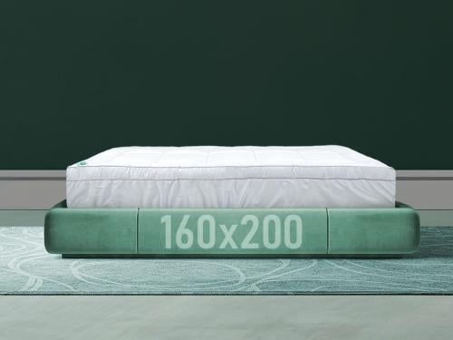 لباد ياتاك القطن الفاخر 15 سم 160×200 - مفرد ونص