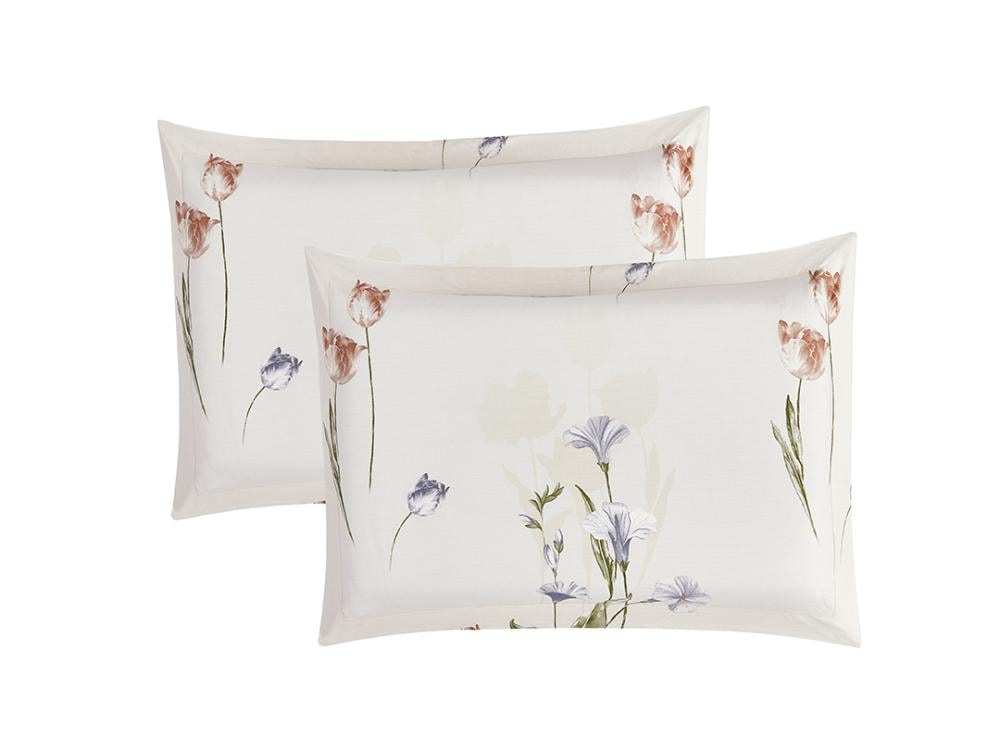 مفرش روبي صيفي مفرد من خامة القطن 4 قطع