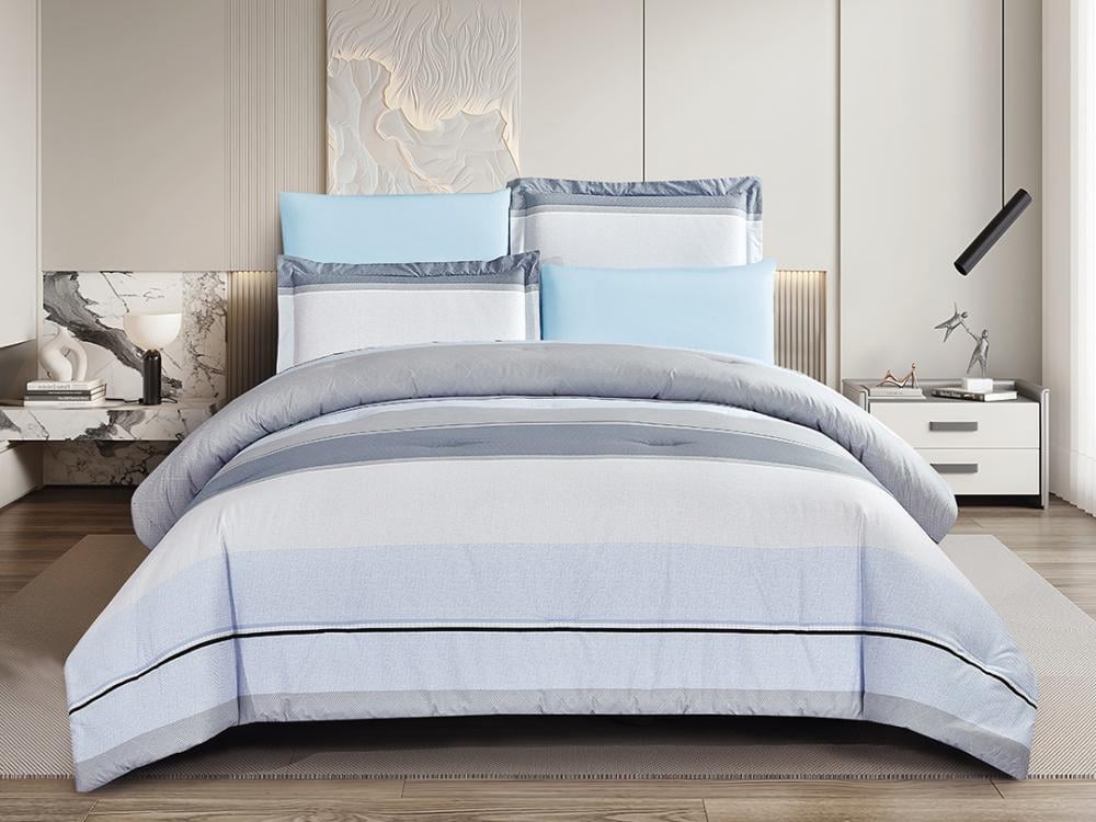 مفرش روبي صيفي مفرد من خامة القطن 4 قطع