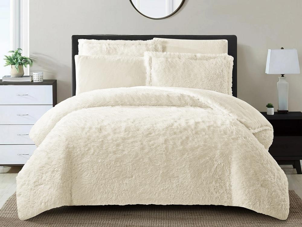 مفرش كايا شتوي مقاس مفرد 4 قطع